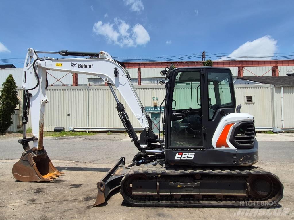 Bobcat E 85 Paletli ekskavatörler