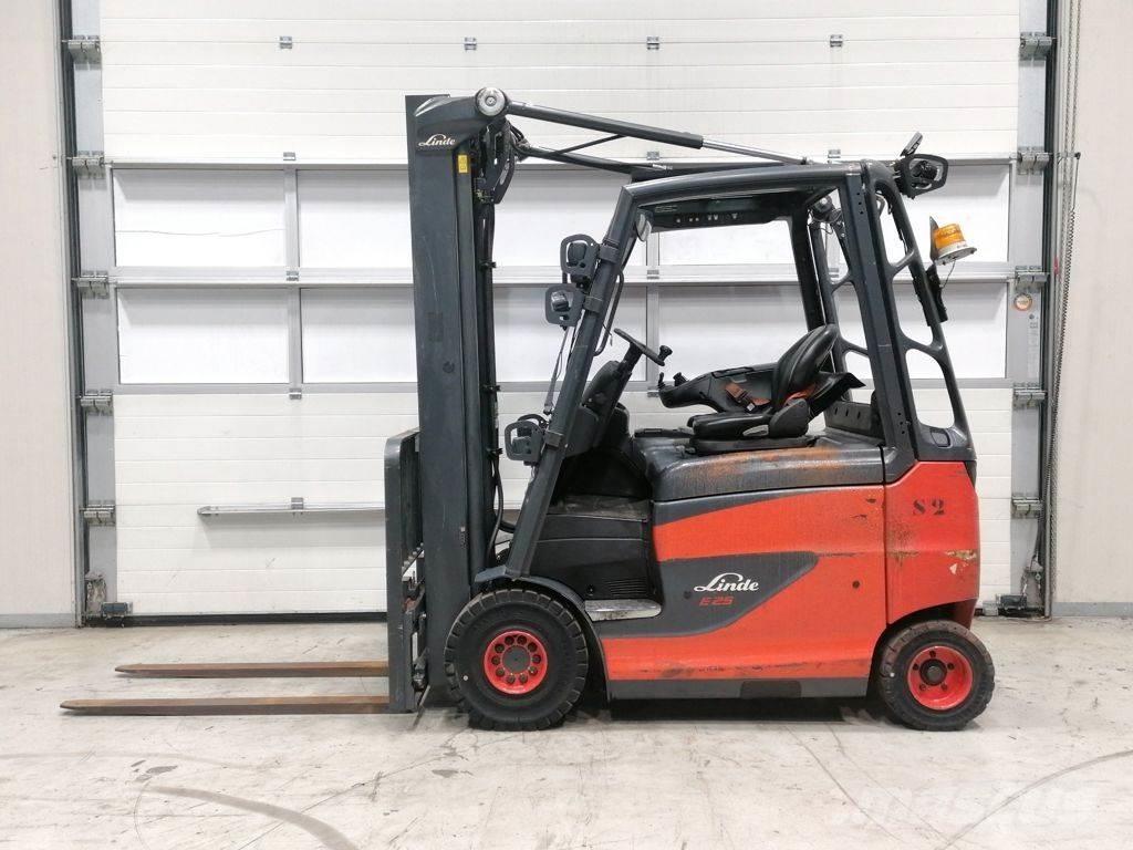 Linde E25H-01/600 Elektrikli forkliftler