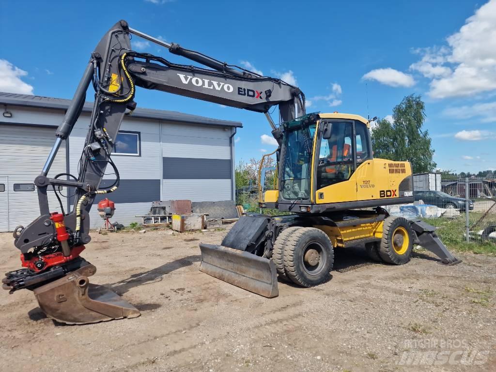 Volvo EW160C Lastik tekerli ekskavatörler