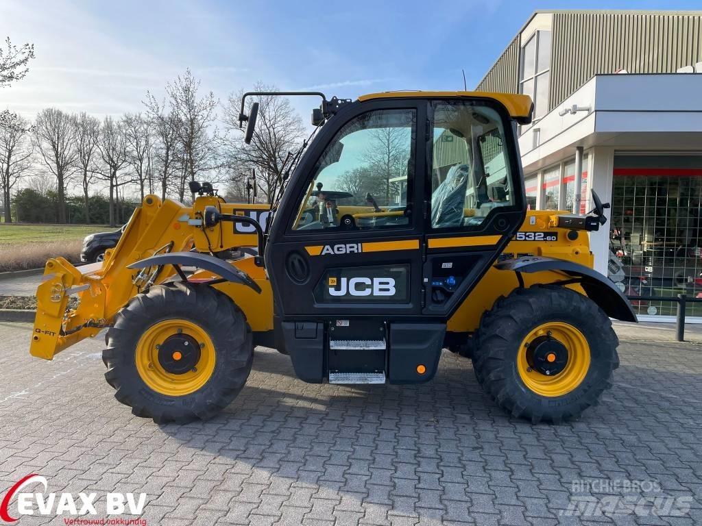 JCB 532-60 Tarimsal teleskopik yükleyiciler