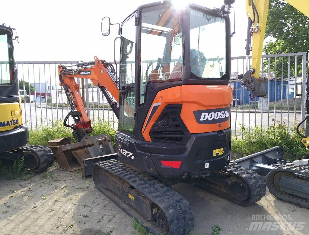 Doosan DX 27 Z Mini ekskavatörler, 7 tona dek
