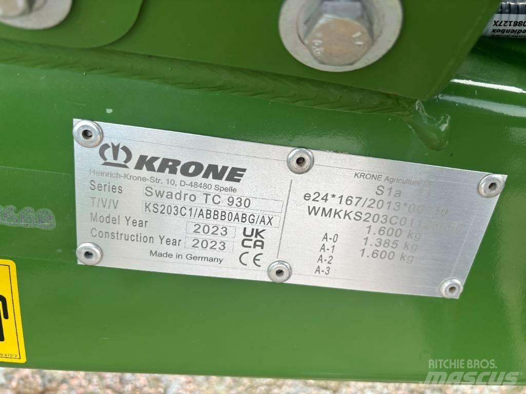 Krone Swadro TC 930 Ot Tirmigi