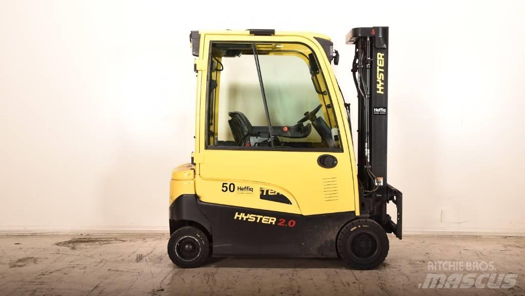 Hyster J 2.0 XN LWB Elektrikli forkliftler