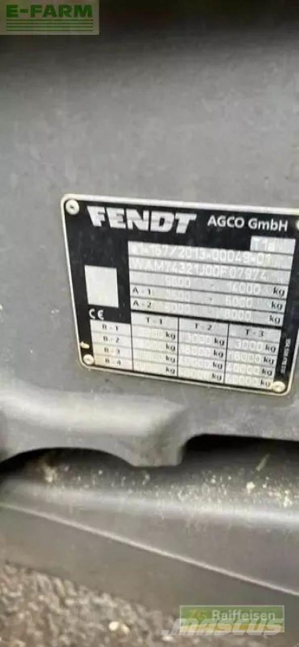 Fendt 724 vario Traktörler