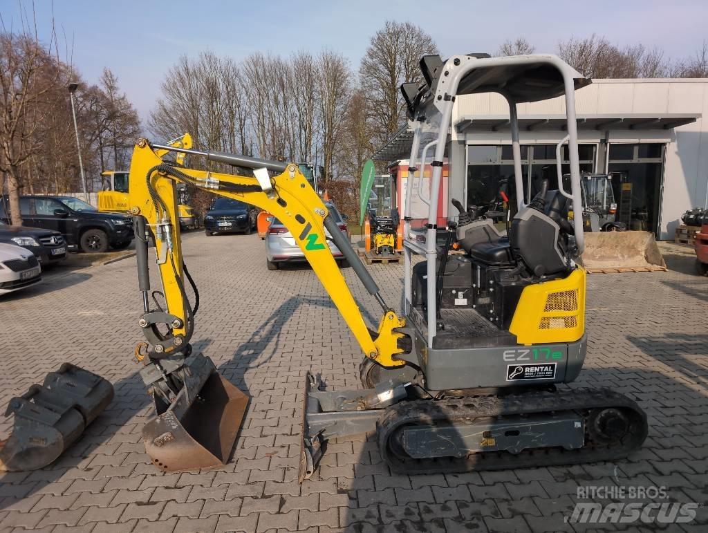 Wacker Neuson EZ17e Paletli ekskavatörler