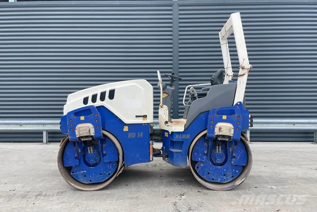 Hamm HD 14 VV Çift tamburlu silindirler