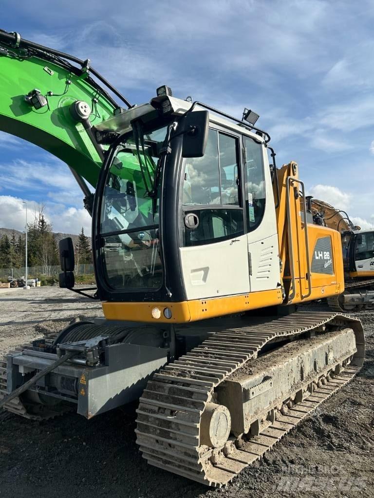 Liebherr LH 26 EC Paletli ekskavatörler