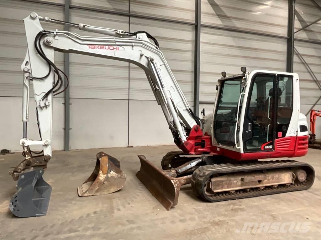 Takeuchi TB 290 Midi ekskavatörler 7 - 12 t