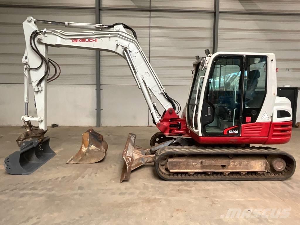 Takeuchi TB 290 Midi ekskavatörler 7 - 12 t