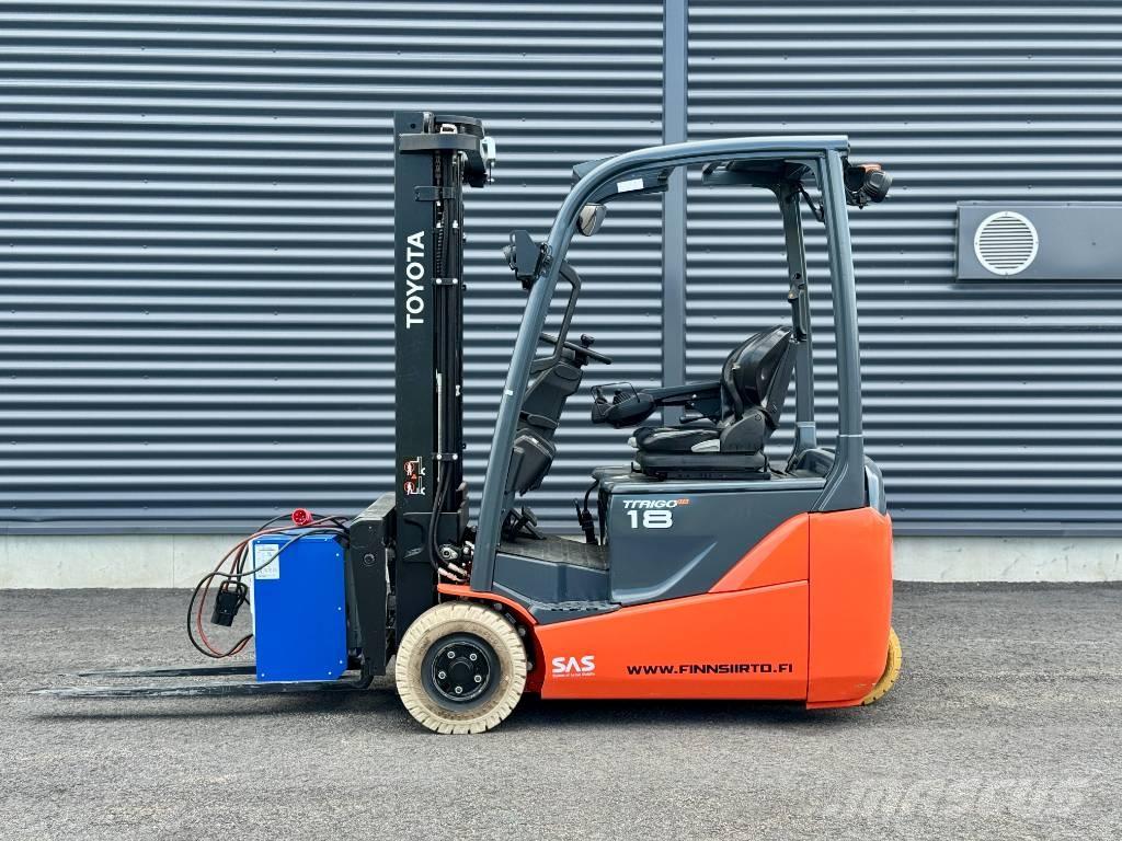 Toyota 8FBEKT18T Elektrikli forkliftler