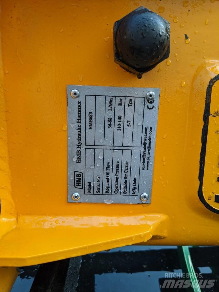  Hanmen HMB680 Hidrolik kırıcılar