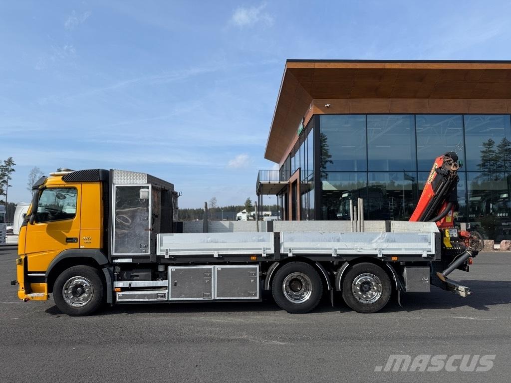 Volvo FM410 Araç üzeri vinçler