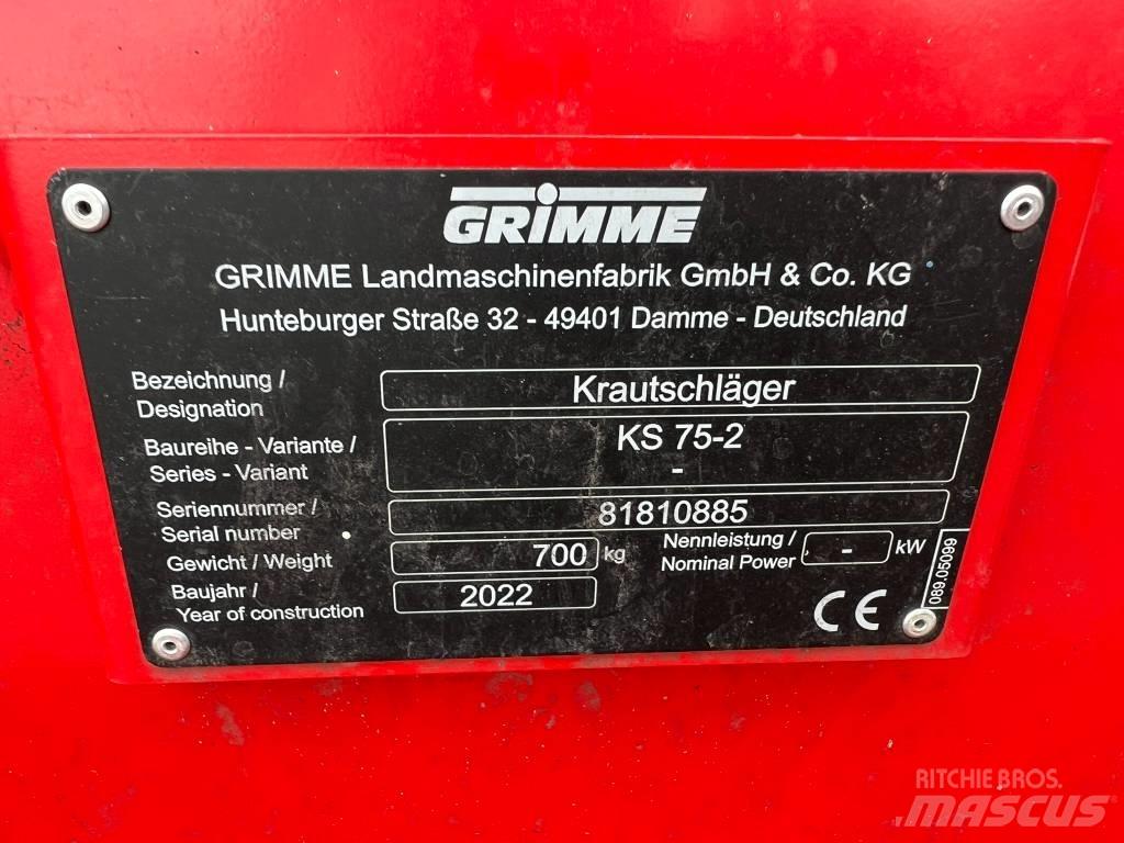 Grimme KS 75-2 Sap sökme makineleri