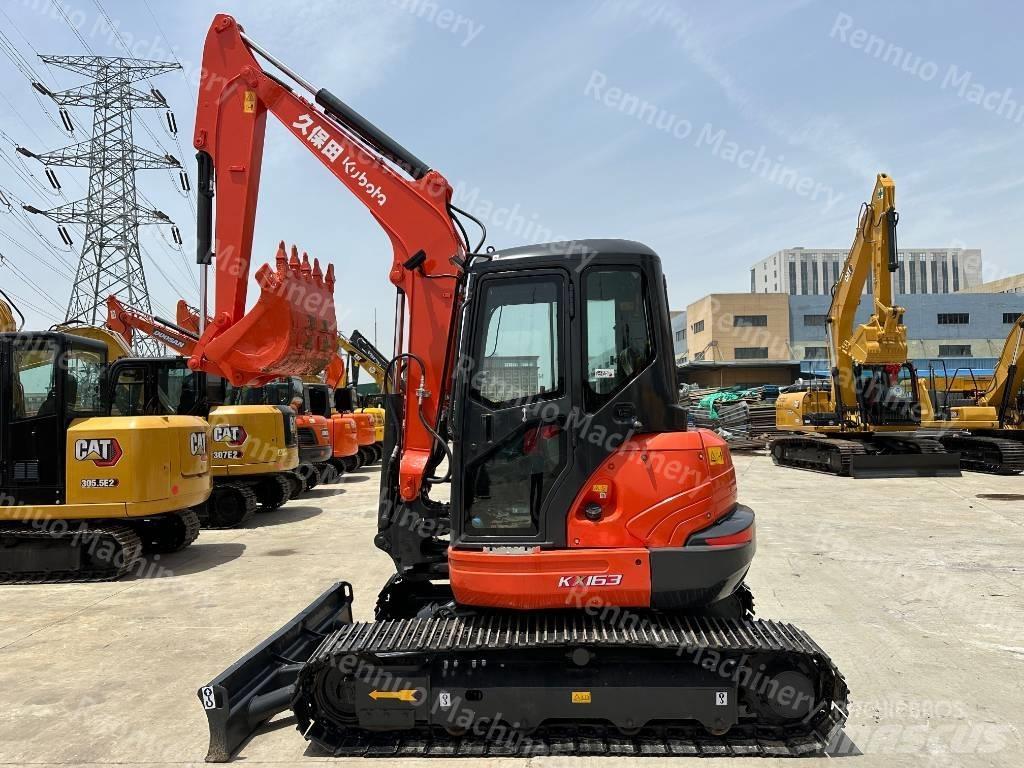 Kubota KX163 Mini ekskavatörler, 7 tona dek