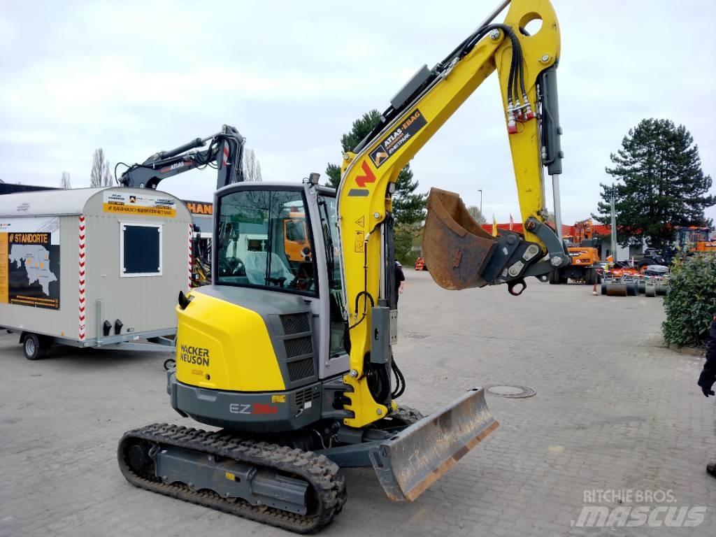 Wacker Neuson EZ36 Mini ekskavatörler, 7 tona dek
