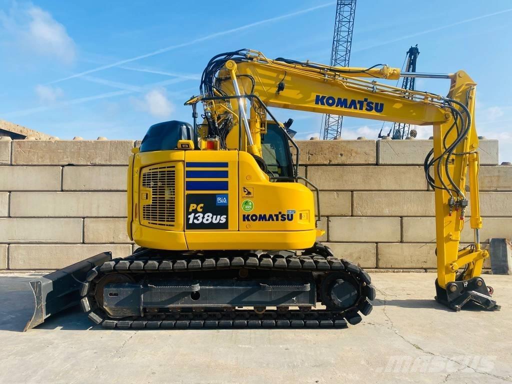 Komatsu pc138us-11eo Paletli ekskavatörler