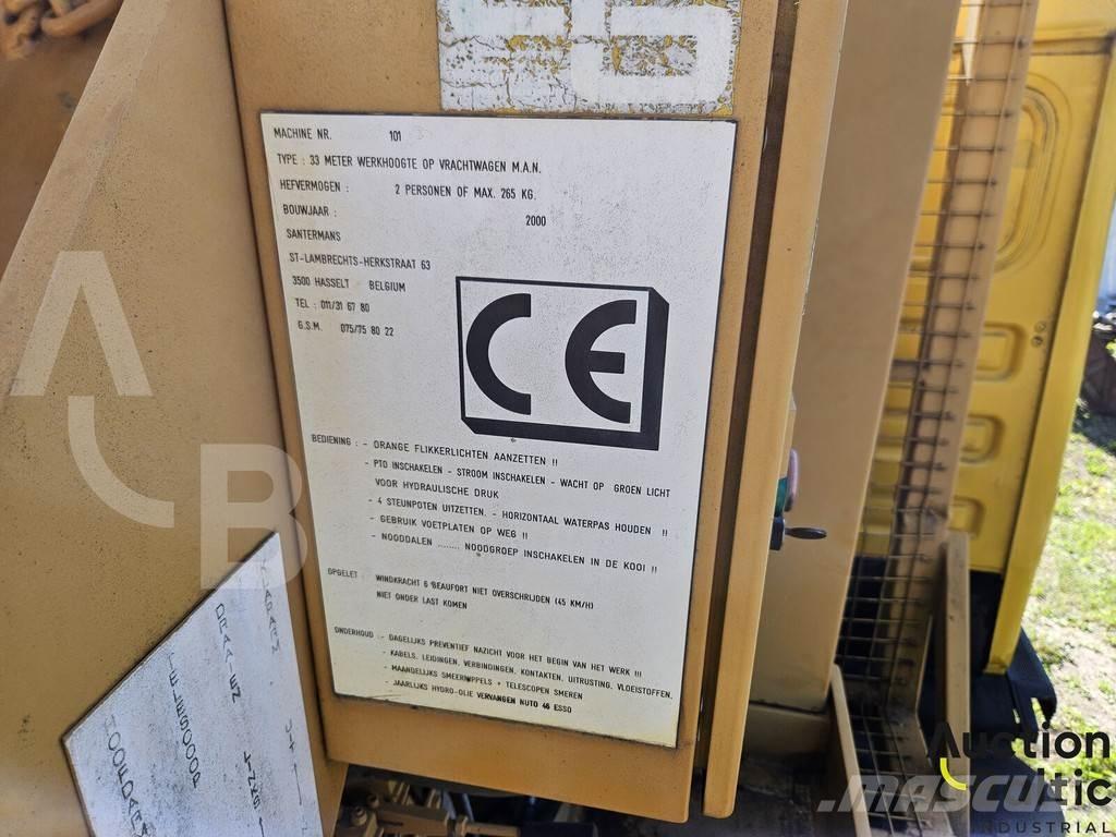 MAN M90 Araç üstü platformlar