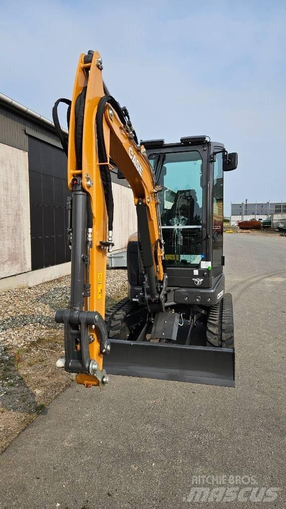 CASE CX25D Mini ekskavatörler, 7 tona dek