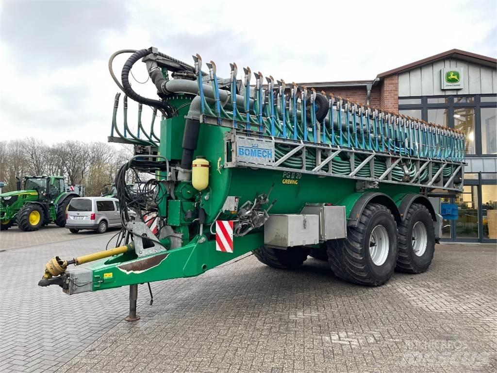 Samson SG II 20 Sivi gübre ve ilaç tankerleri