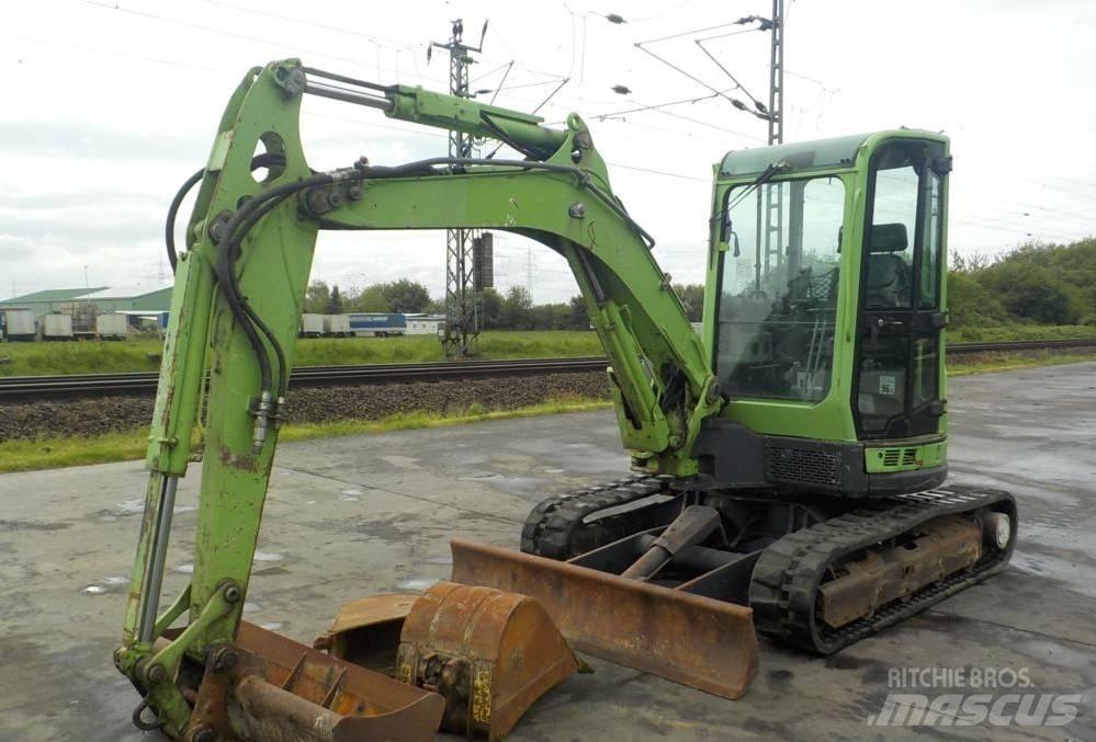 Yanmar Vio 50 U Mini ekskavatörler, 7 tona dek