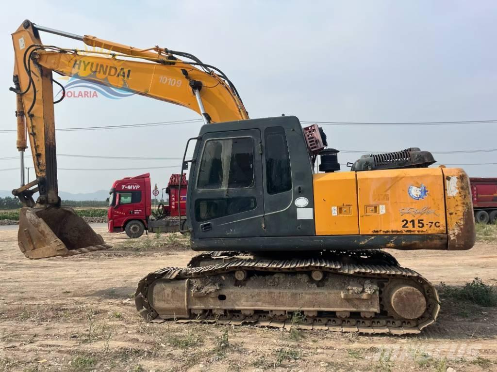 Hyundai Robex 215-7 Paletli ekskavatörler