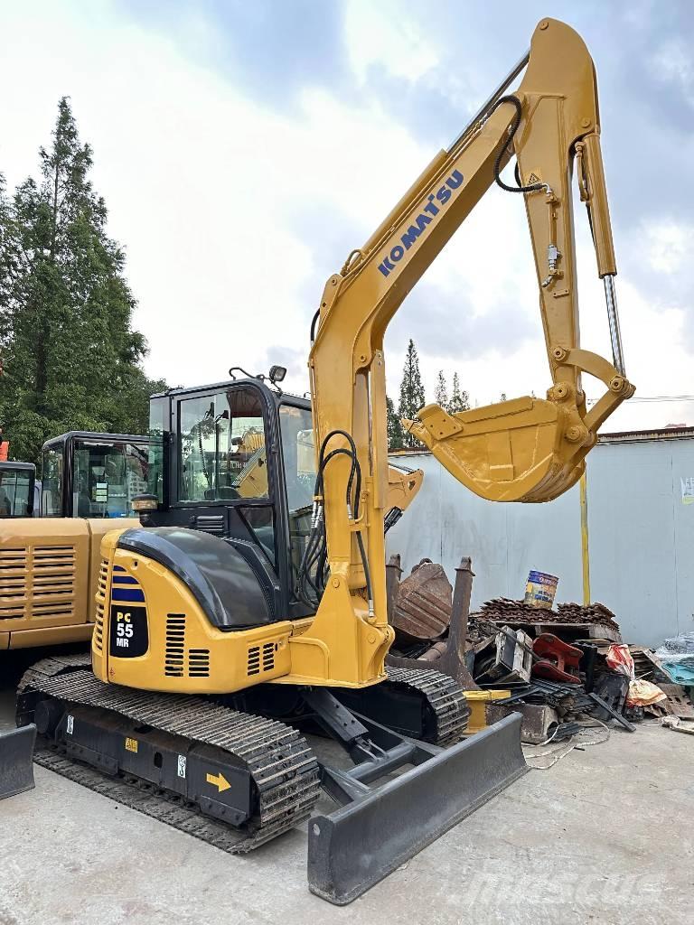 Komatsu PC55MR Mini ekskavatörler, 7 tona dek