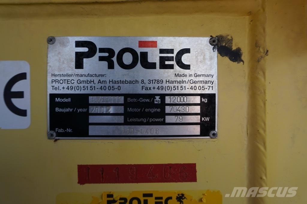 Protec Boxer 111 Tek tamburlu silindirler