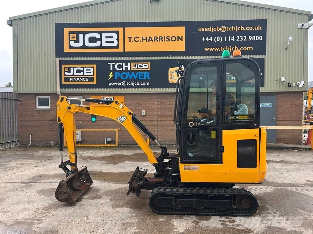 JCB 16C-1 Mini ekskavatörler, 7 tona dek