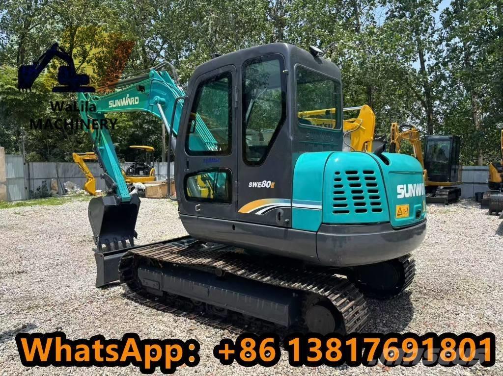 Sunward SWE 80 Mini ekskavatörler, 7 tona dek