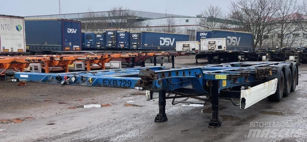 Krone Krone SDC27 Konteyner yari çekiciler