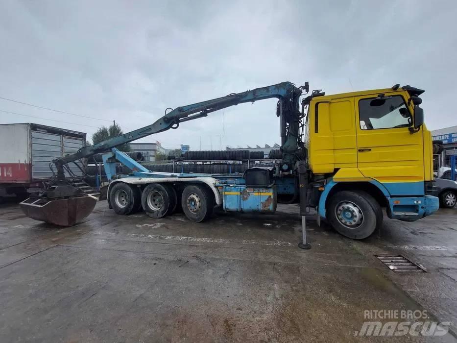 Scania 380 Araç üzeri vinçler