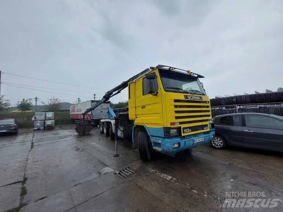 Scania 380 Araç üzeri vinçler