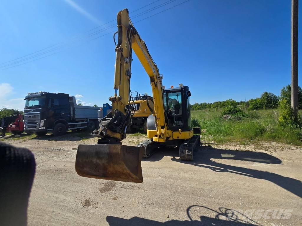 Komatsu PC 55 MR Mini ekskavatörler, 7 tona dek
