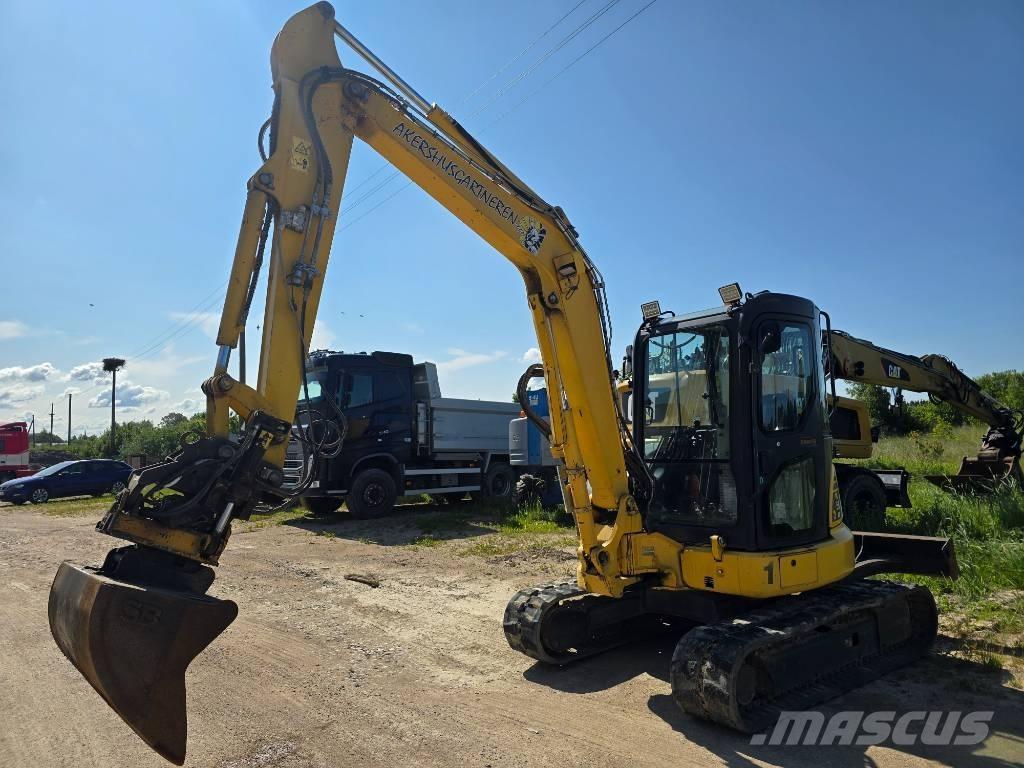 Komatsu PC 55 MR Mini ekskavatörler, 7 tona dek