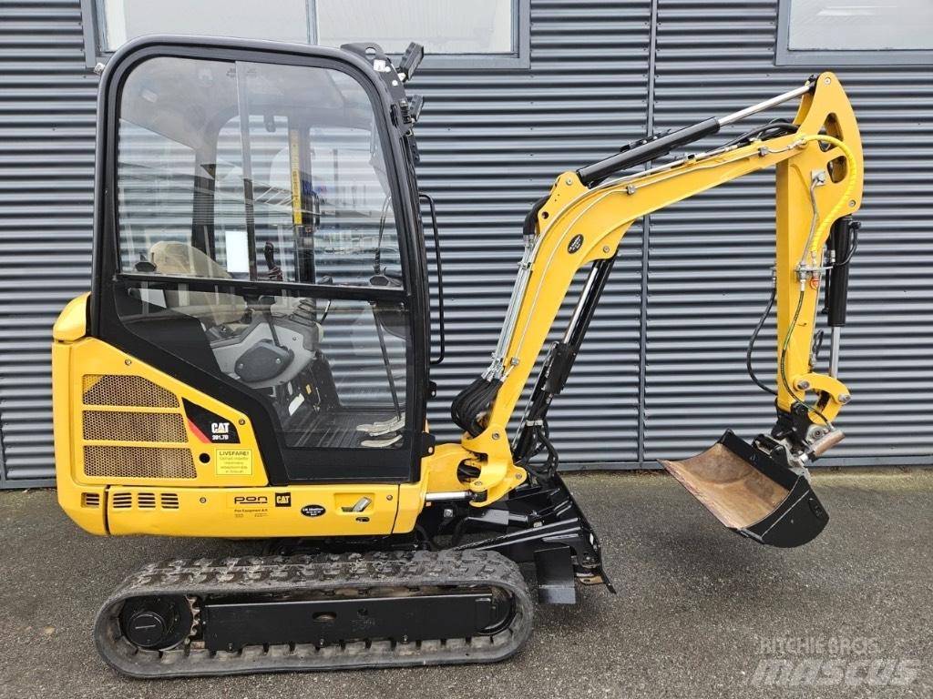 CAT 301.7 D Mini ekskavatörler, 7 tona dek
