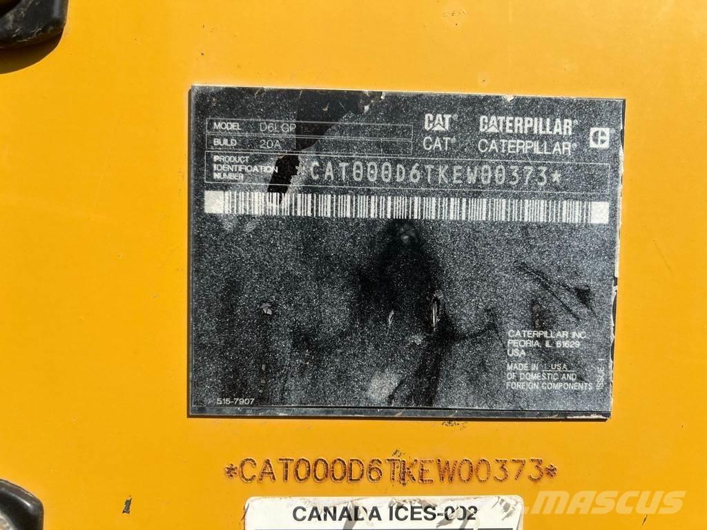 CAT D6 LGP Paletli dozerler