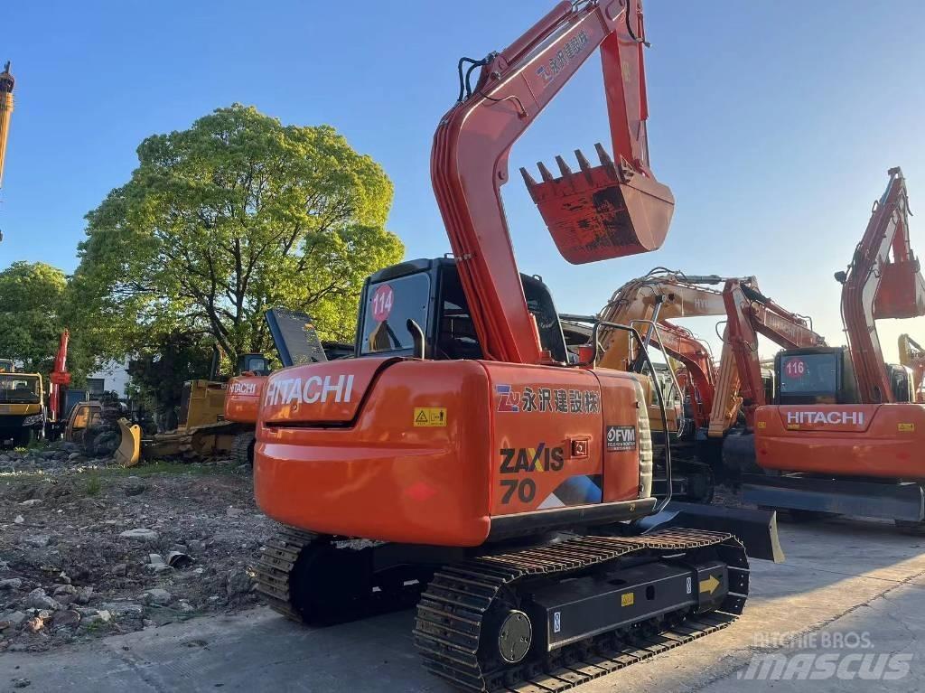 Hitachi ZX 70 Paletli ekskavatörler