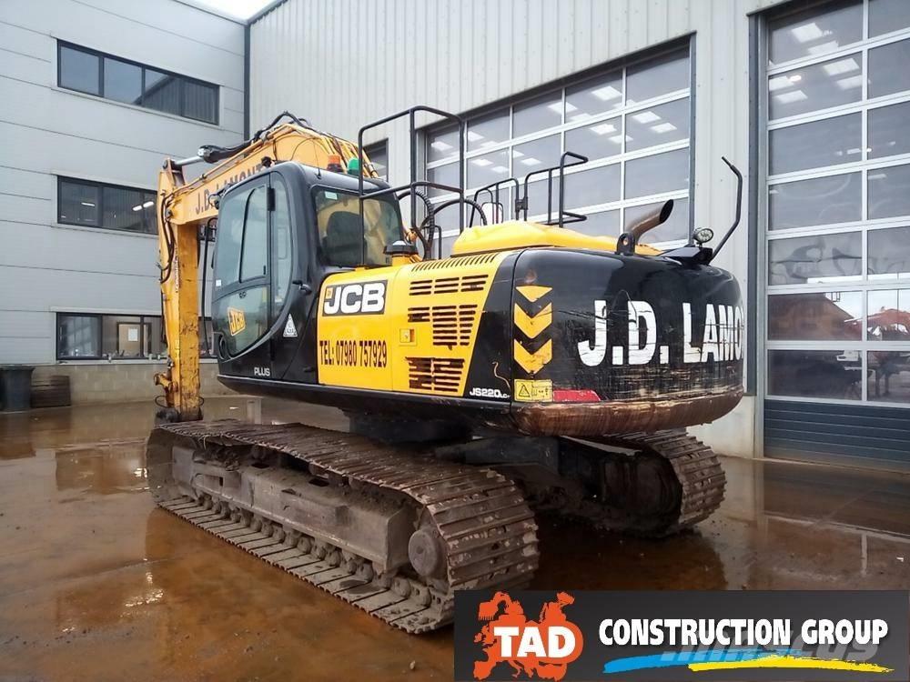 JCB JS 220 LC Paletli ekskavatörler