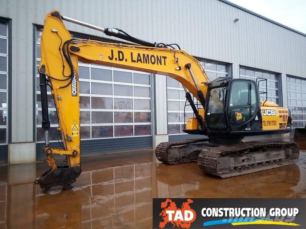 JCB JS 220 LC Paletli ekskavatörler
