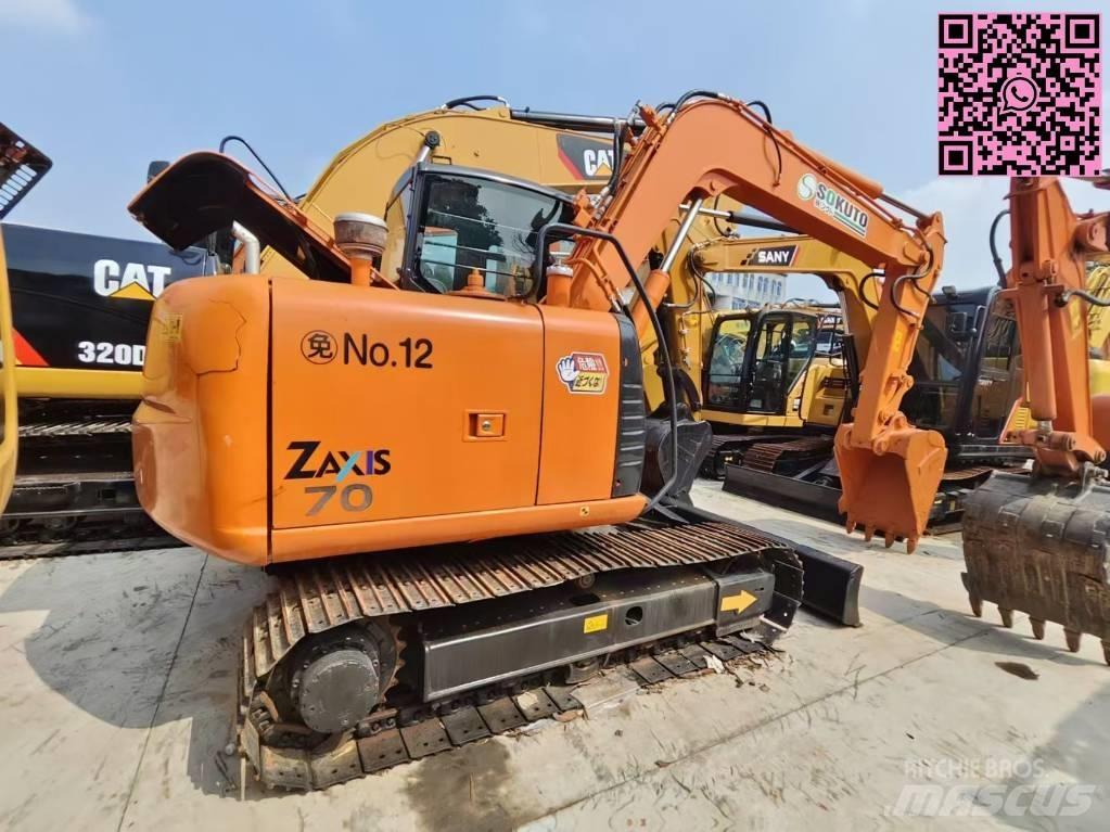 Hitachi ZX 70 Mini ekskavatörler, 7 tona dek