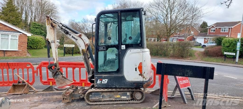 Bobcat E 19 CABIN Mini ekskavatörler, 7 tona dek