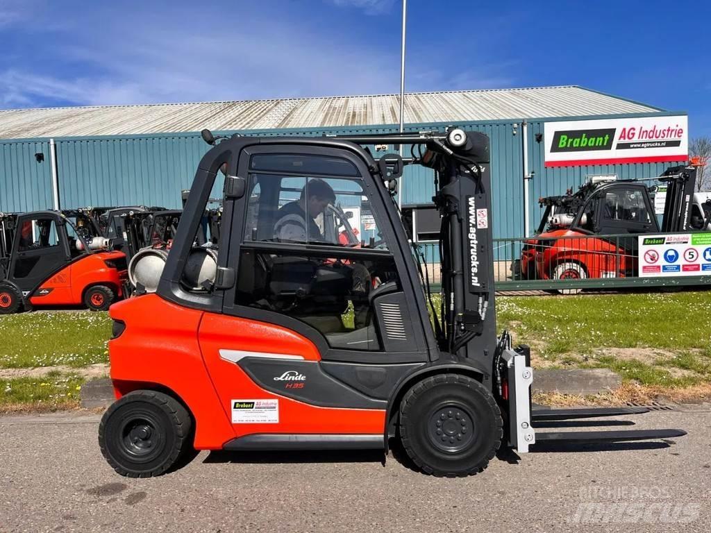 Linde H35T-01 LPG'li forkliftler