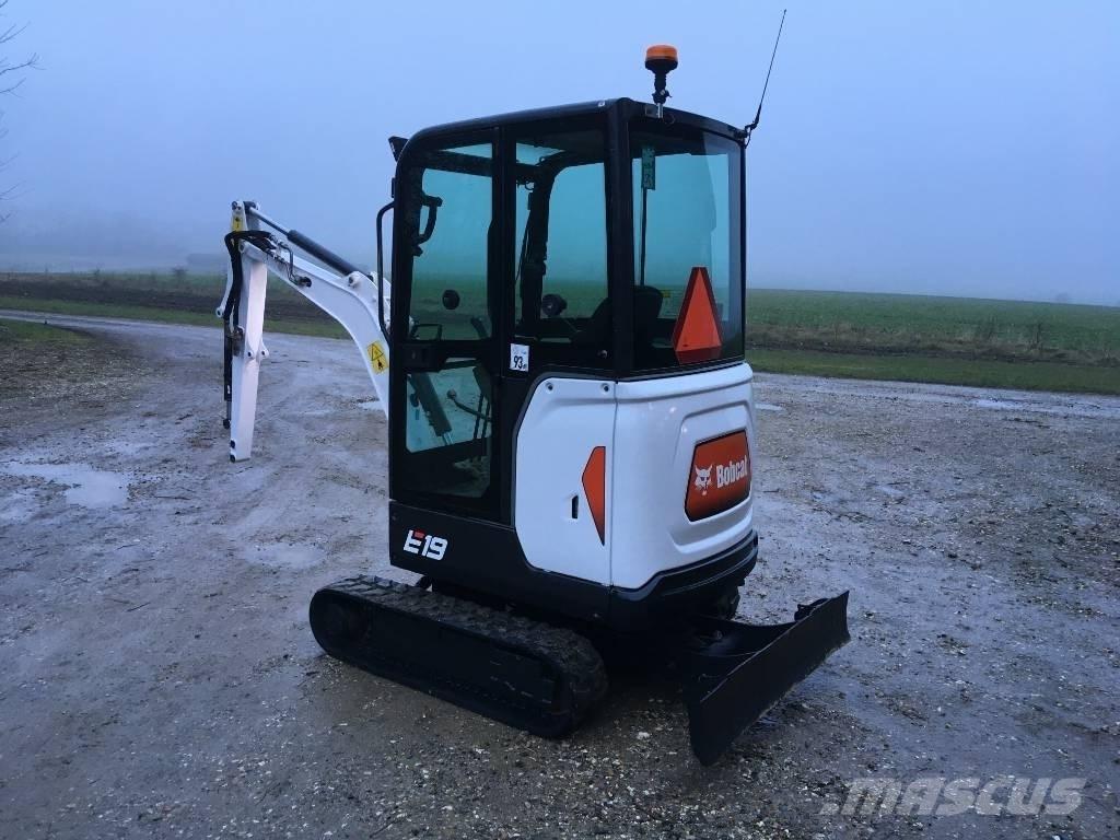 Bobcat E 19 Mini ekskavatörler, 7 tona dek