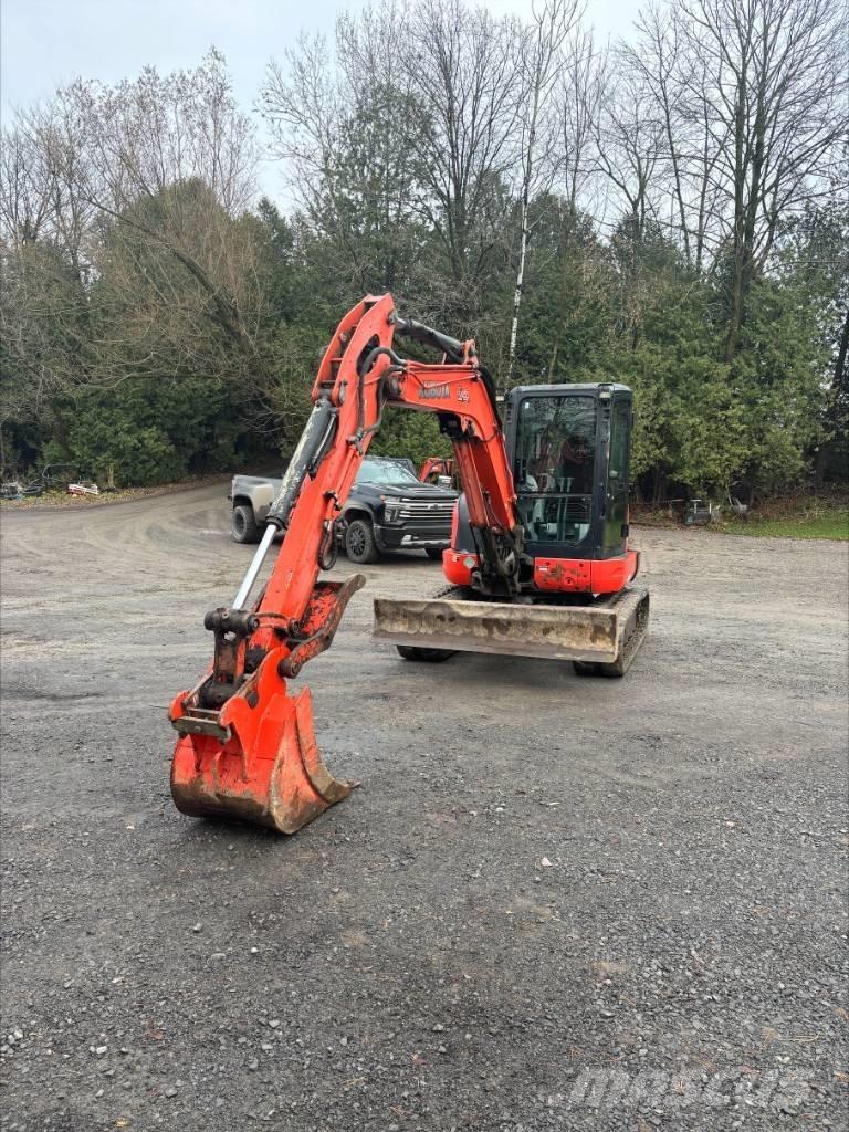 Kubota KX 057-4 Mini ekskavatörler, 7 tona dek