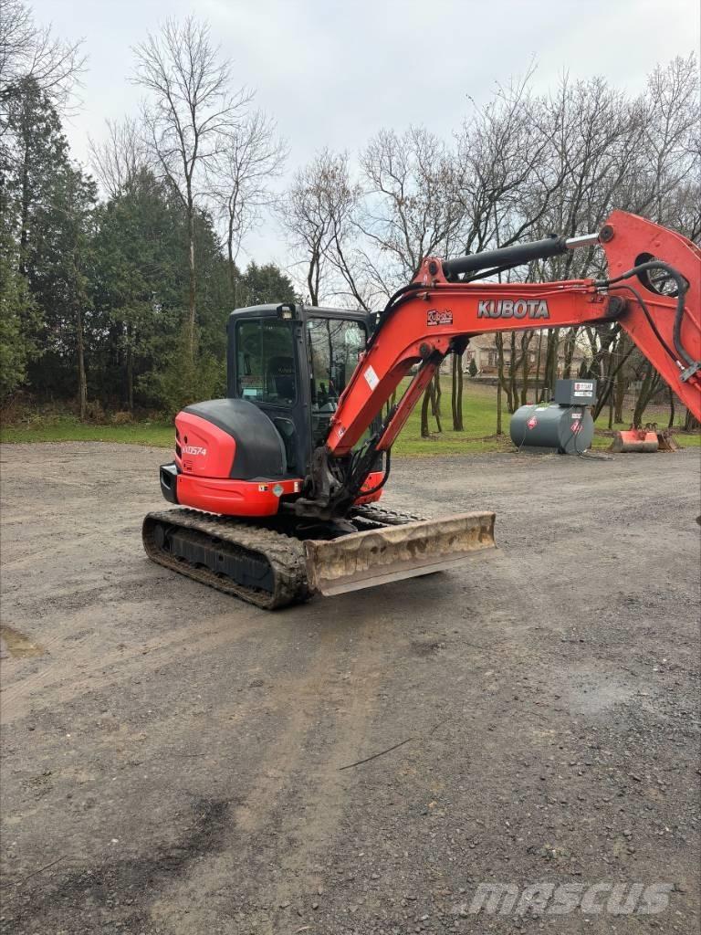 Kubota KX 057-4 Mini ekskavatörler, 7 tona dek