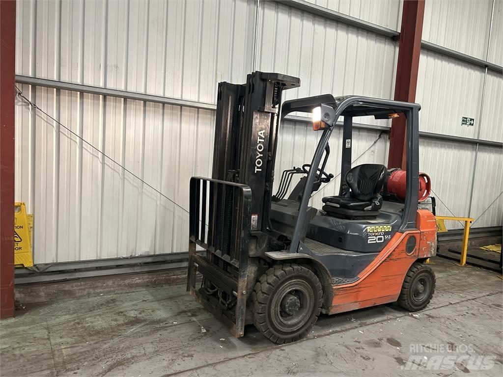 Toyota 02-8FGF20 LPG'li forkliftler