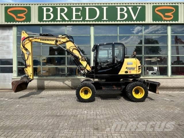 Yanmar TW110W Lastik tekerli ekskavatörler