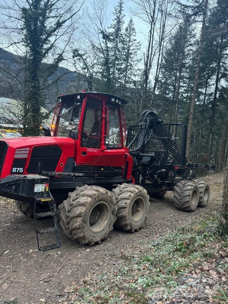 Komatsu 875 Tomruk yükleyici traktörler