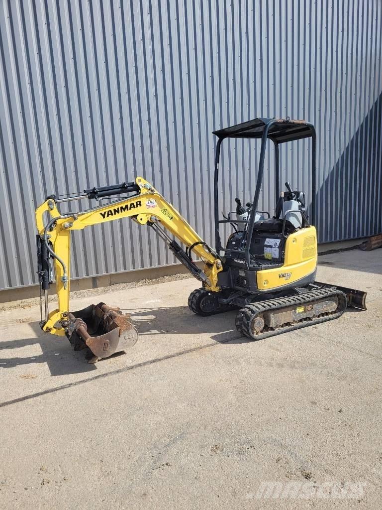 Yanmar Vio 17 U Mini ekskavatörler, 7 tona dek