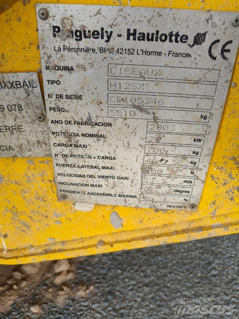 Haulotte H 12 SX Makasli platformlar